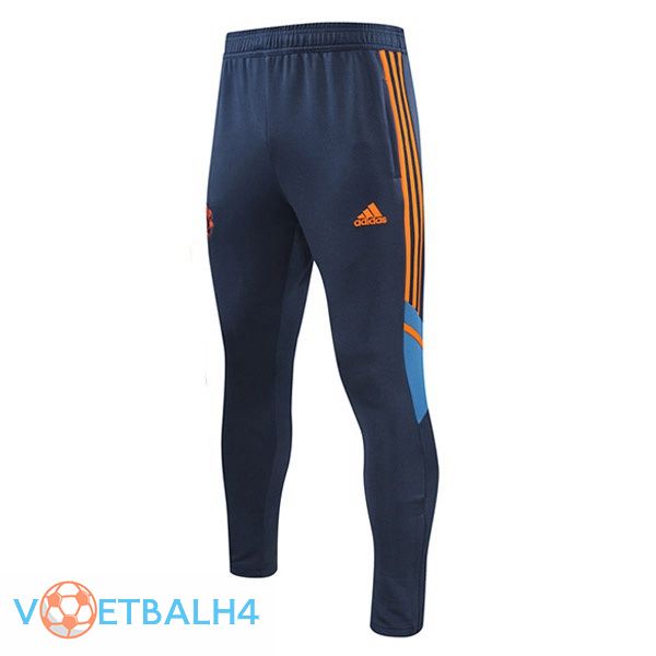 Manchester United Training broek blauw 2022-2023