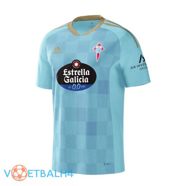 Celta Vigo voetbal jersey thuis blauw 2022/2023