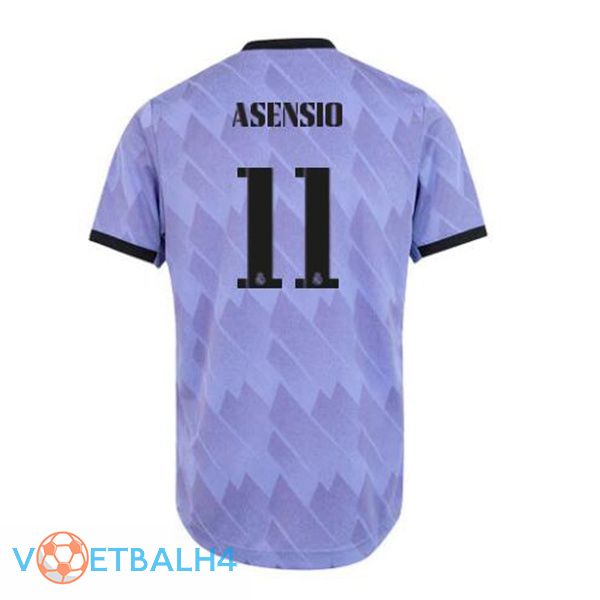 Real Madrid (Asensio 11) voetbal jerseys uit paars 2022-2023