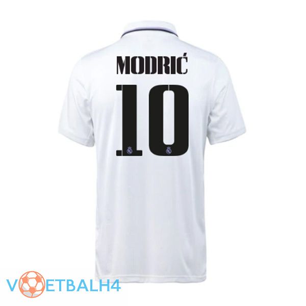 Real Madrid (Modrić 10) jersey thuis wit 2022/2023