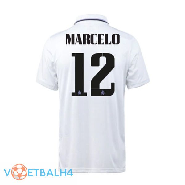 Real Madrid (Marcelo 12) jersey thuis wit 2022/2023