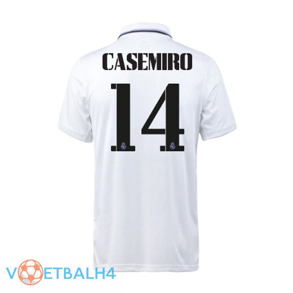 Real Madrid (Casemiro 14) jersey thuis wit 2022/2023