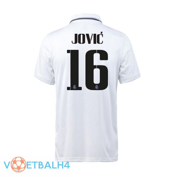 Real Madrid (Jović 16) jersey thuis wit 2022/2023