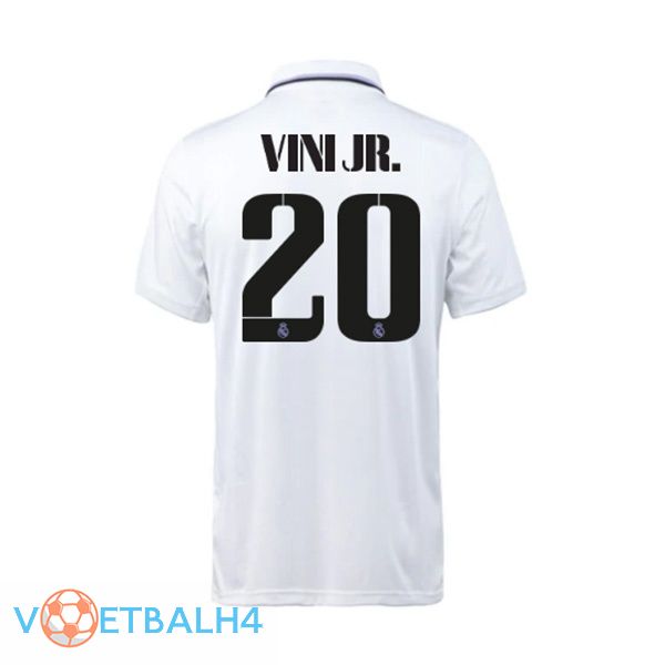 Real Madrid (Vini Jr. 20) jersey thuis wit 2022/2023