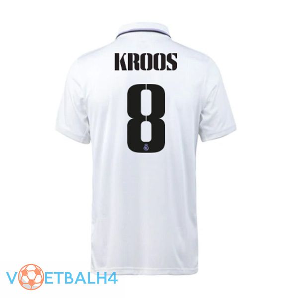 Real Madrid (Kroos 8) jersey thuis wit 2022/2023