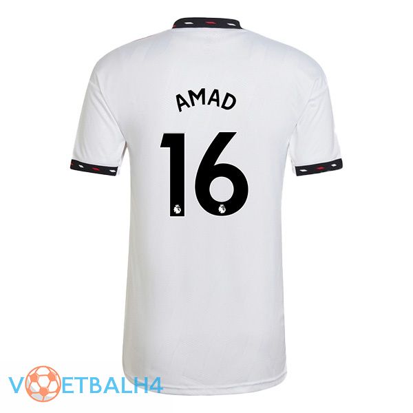 Manchester United (AMAD 16) voetbal jersey uit wit 2022/2023