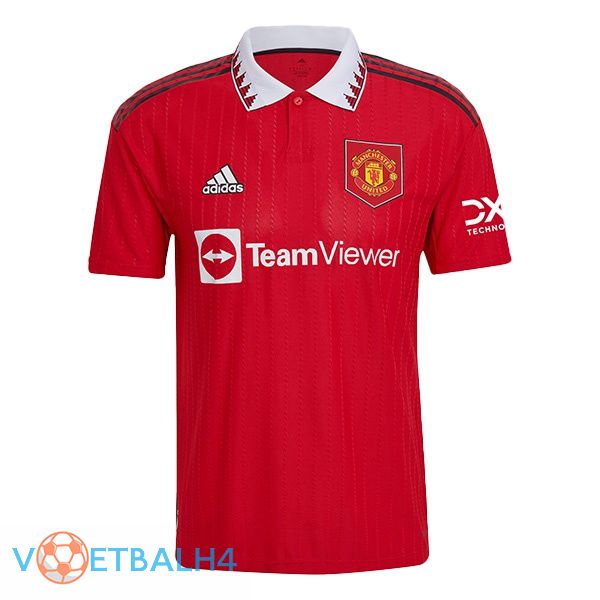 Manchester United voetbal jersey thuis rood 2022/2023