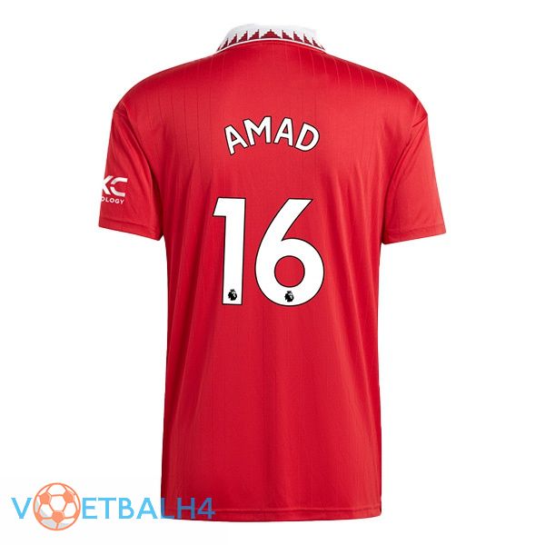 Manchester United (AMAD 16) voetbal jersey thuis rood 2022/2023