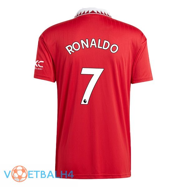 Manchester United (RONALDO 7) voetbal jersey thuis rood 2022/2023