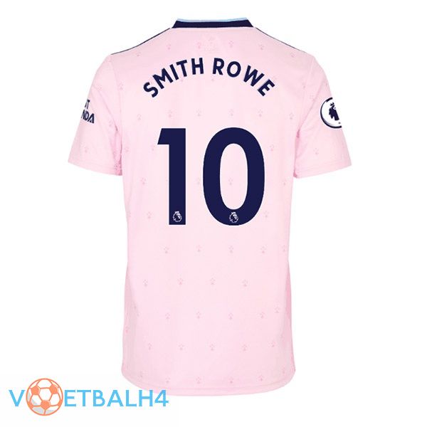 Arsenal (SMITH ROWE 10) voetbal jersey uit roze 2022/2023