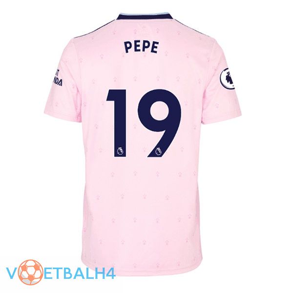 Arsenal (PEPE 19) voetbal jersey uit roze 2022/2023