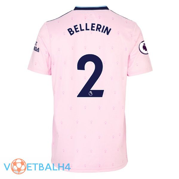 Arsenal (BELLERIN 2) voetbal jersey uit roze 2022/2023