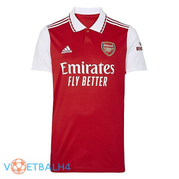 Arsenal jersey thuis rood wit 2022/2023