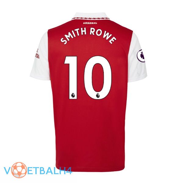 Arsenal (SMITH ROWE 10) jersey thuis rood wit 2022/2023