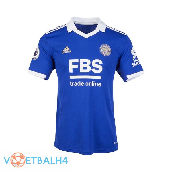 Leicester City voetbal jerseys thuis blauw 2022-2023