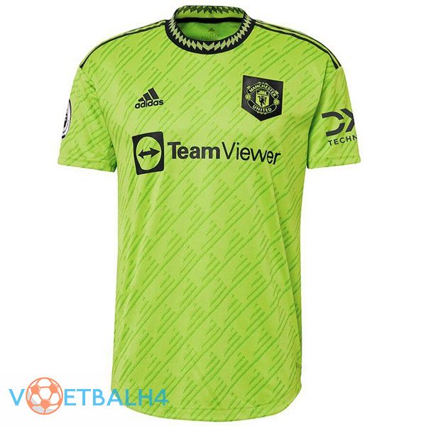 Manchester United voetbal jerseys derde groente 2022-2023