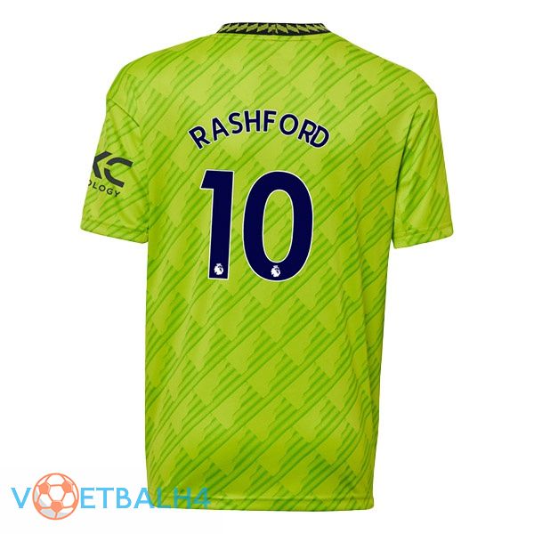 Manchester United (RASHFORD 10) voetbal jerseys derde groente 2022-2023