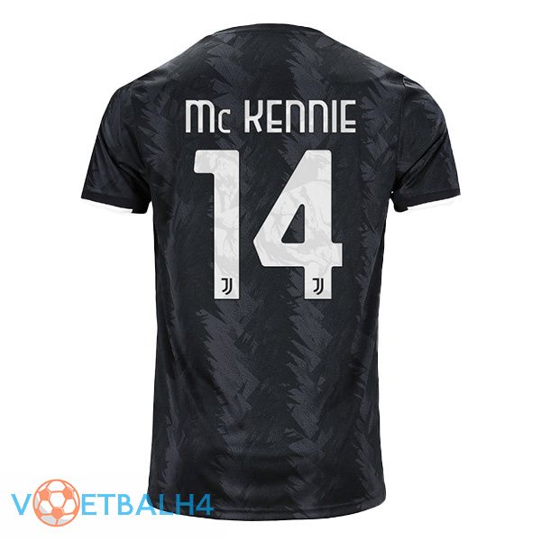 Juventus (MCKENNIE 14) voetbal jersey uit zwart 2022/2023