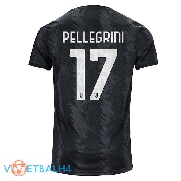 Juventus (PELLEGRINI 17) voetbal jersey uit zwart 2022/2023