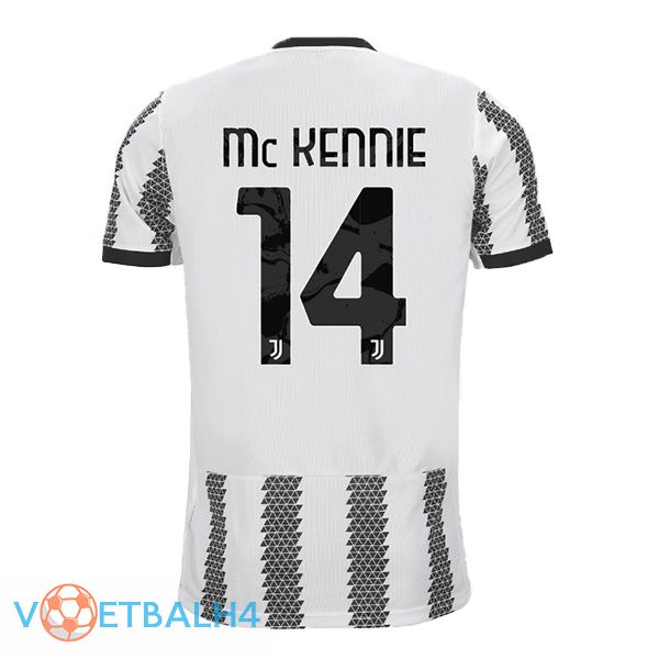 Juventus (MCKENNIE 14) jersey thuis wit zwart 2022/2023