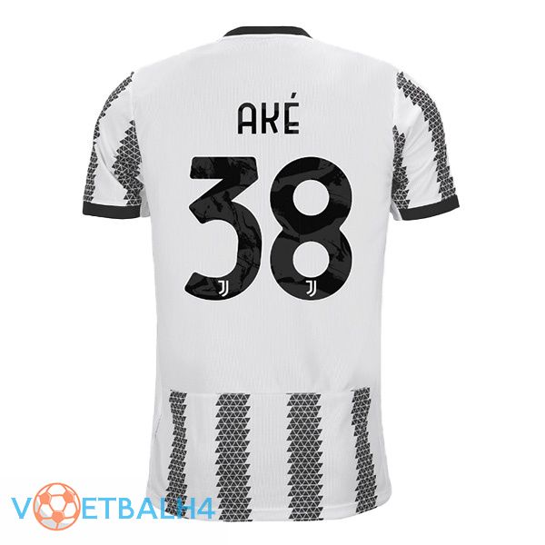 Juventus (AKÉ 38) jersey thuis wit zwart 2022/2023