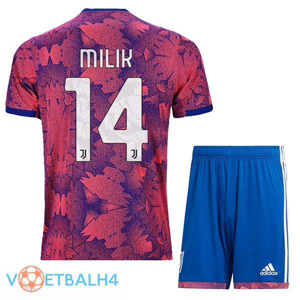 Juventus (MILIK 14) kinderen voetbal jerseys uit Rose 2022-2023