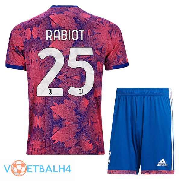 Juventus (RABIOT 25) kinderen voetbal jerseys uit Rose 2022-2023