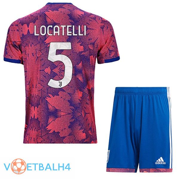 Juventus (LOCATELLI 5) kinderen voetbal jerseys uit Rose 2022-2023