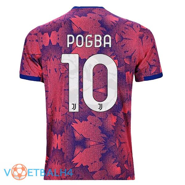 Juventus (POGBA 10) voetbal jerseys uit Rose 2022-2023