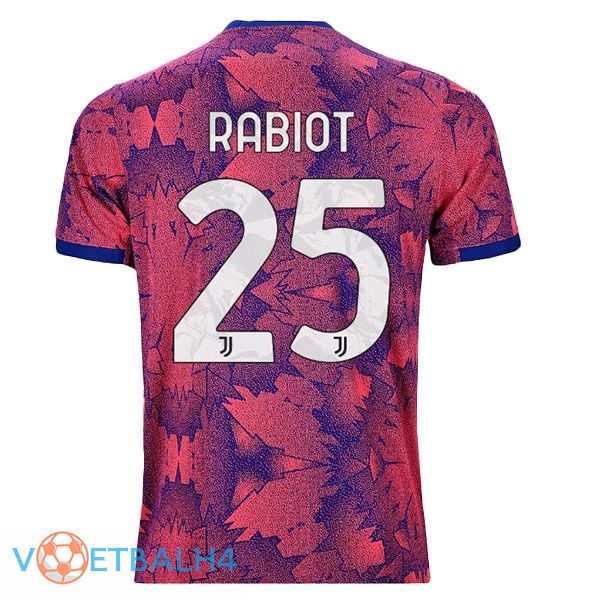 Juventus (RABIOT 25) voetbal jerseys uit Rose 2022-2023