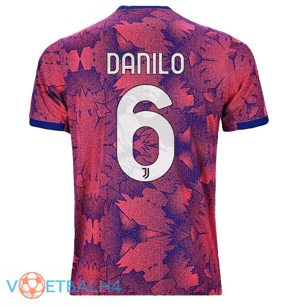 Juventus (DANILO 6) voetbal jerseys uit Rose 2022-2023