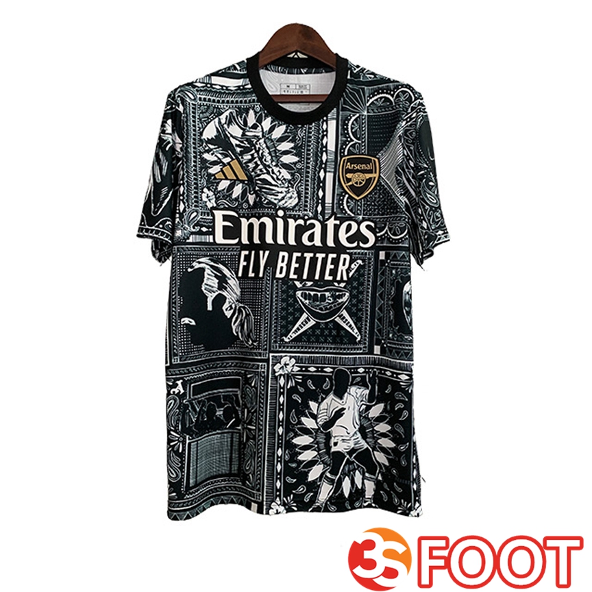 Arsenal voetbal jersey zwart Speciale editie 2023/2024