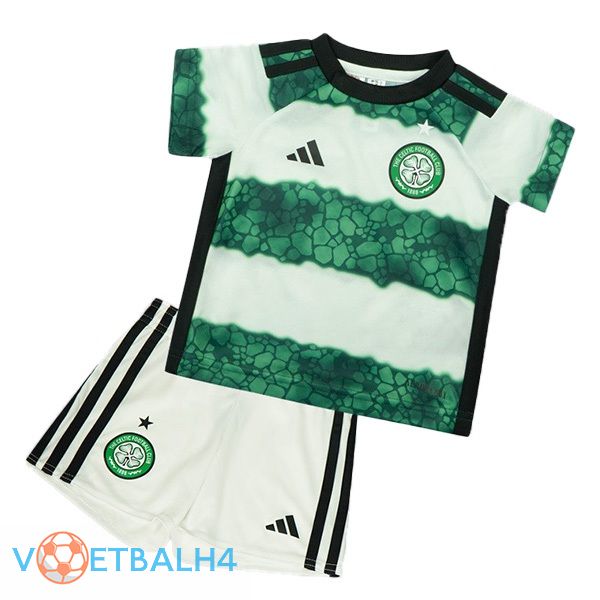 Celtic FC kinderen voetbal jersey thuis groente wit 2023/2024