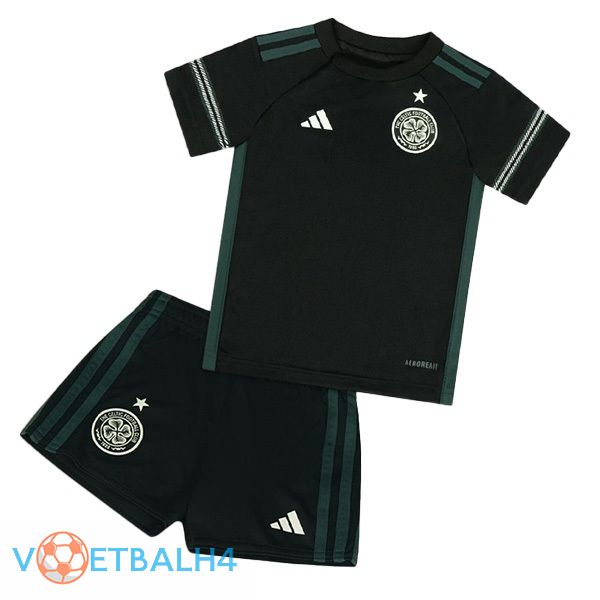 Celtic FC kinderen voetbal jersey thuis zwart 2023/2024