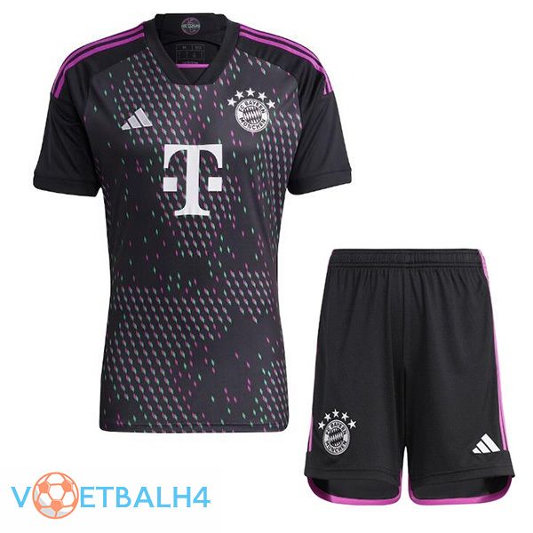 Bayern Munich kinderen uit voetbal jersey zwart 2023/2024