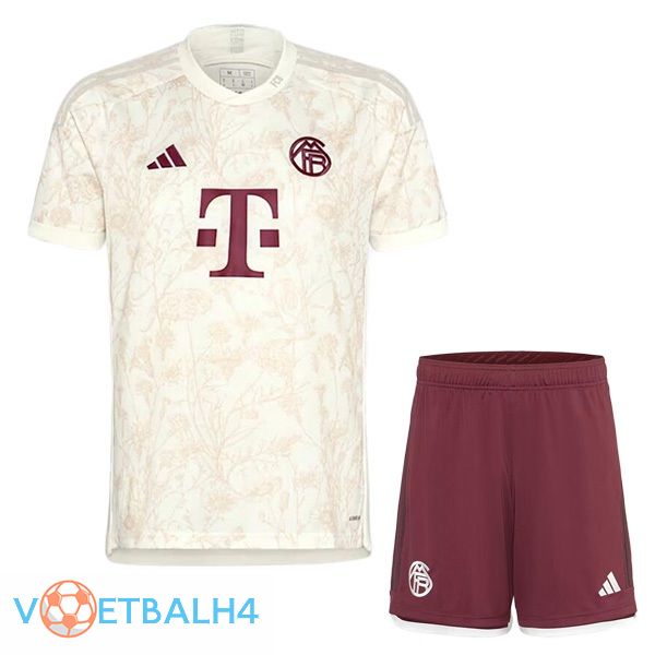 Bayern Munich kinderen derde voetbal jersey geel 2023/2024