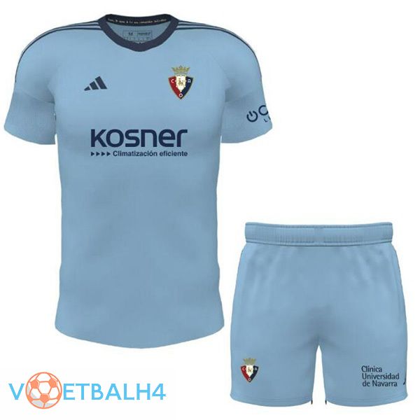 CA Osasuna kinderen uit voetbal jersey blauw 2023/2024