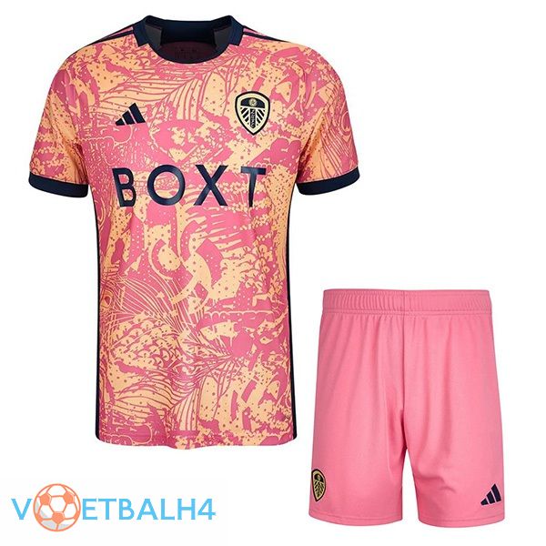 Leeds United kinderen derde voetbal jersey Rose 2023/2024