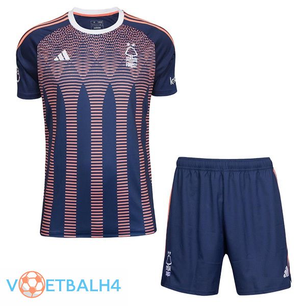 Nottingham Forest kinderen derde voetbal jersey paars 2023/2024