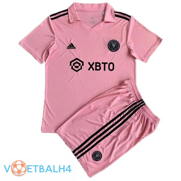 Inter Miami CF kinderen voetbal jersey thuis roze 2023/2024