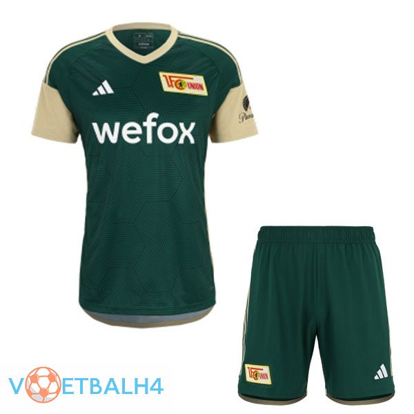 FC Union Berlin kinderen voetbal jersey thuis groente 2023/2024