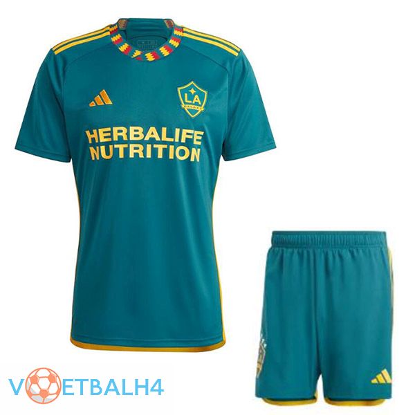 LA Galaxy kinderen voetbal jersey uit groente 2023/2024