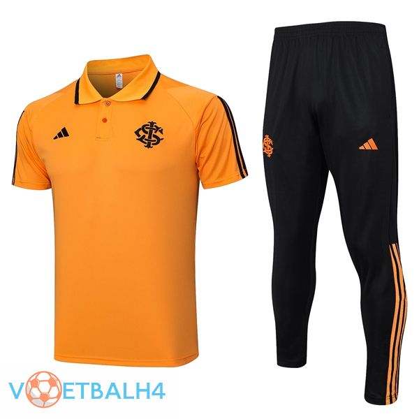 SC Internacional voetbal Polo + broek oranje 2023/2024