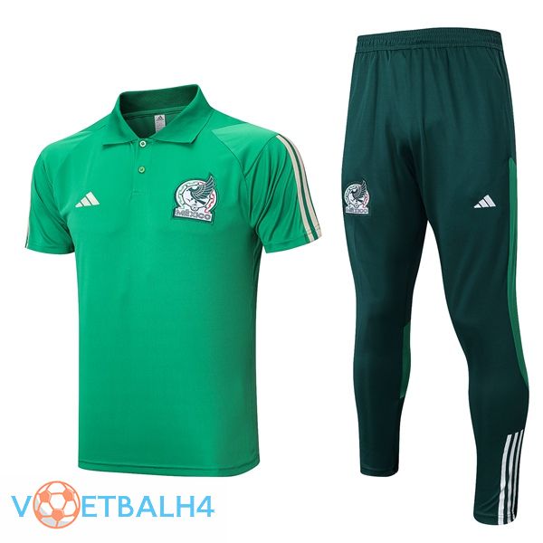 Mexico voetbal Polo + broek groente 2023/2024