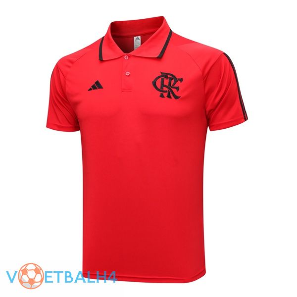 Flamengo voetbal Polo rood 2023/2024