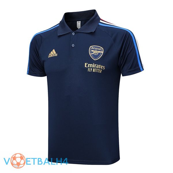 Arsenal voetbal Polo koninklijk blauw 2023/2024