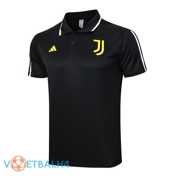 Juventus voetbal Polo zwart 2023/2024