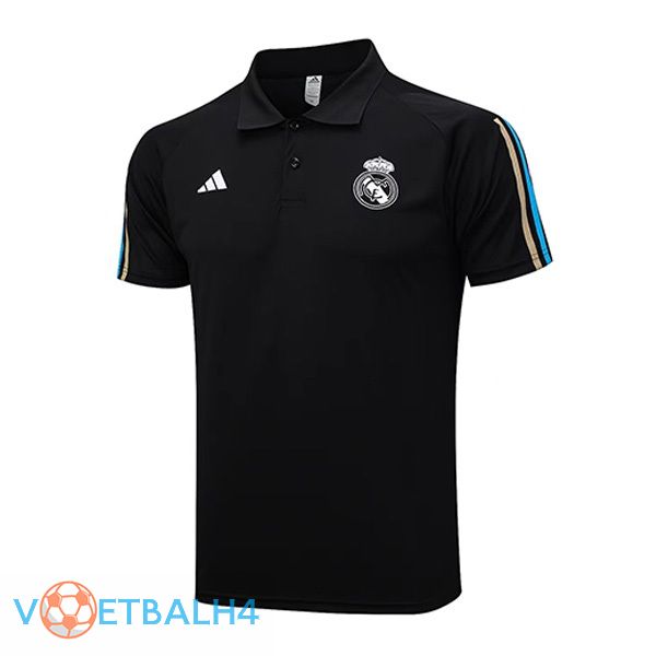 Real Madrid voetbal Polo zwart 2023/2024