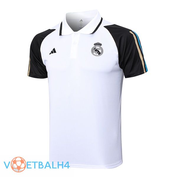 Real Madrid voetbal Polo wit 2023/2024