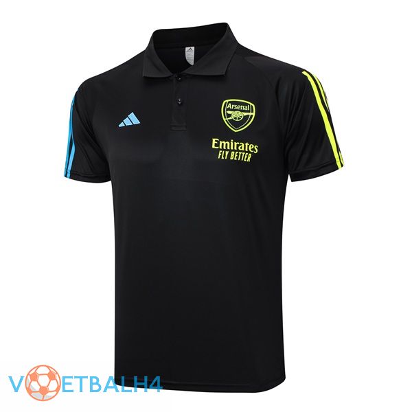 Arsenal voetbal Polo zwart 2023/2024